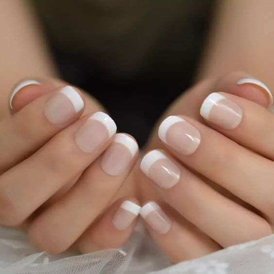 Bridal French Manicure | Arabia Weddings