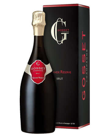 Gosset Grand Reserve Champagne in Gift Box, 75 cl