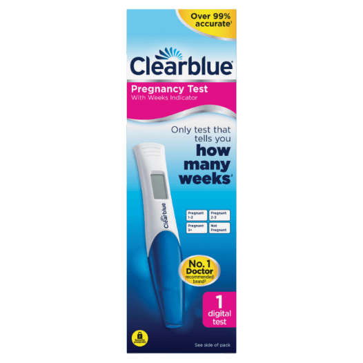 Clearblue Digital Pregnancy Test Kit with Weeks Indicator