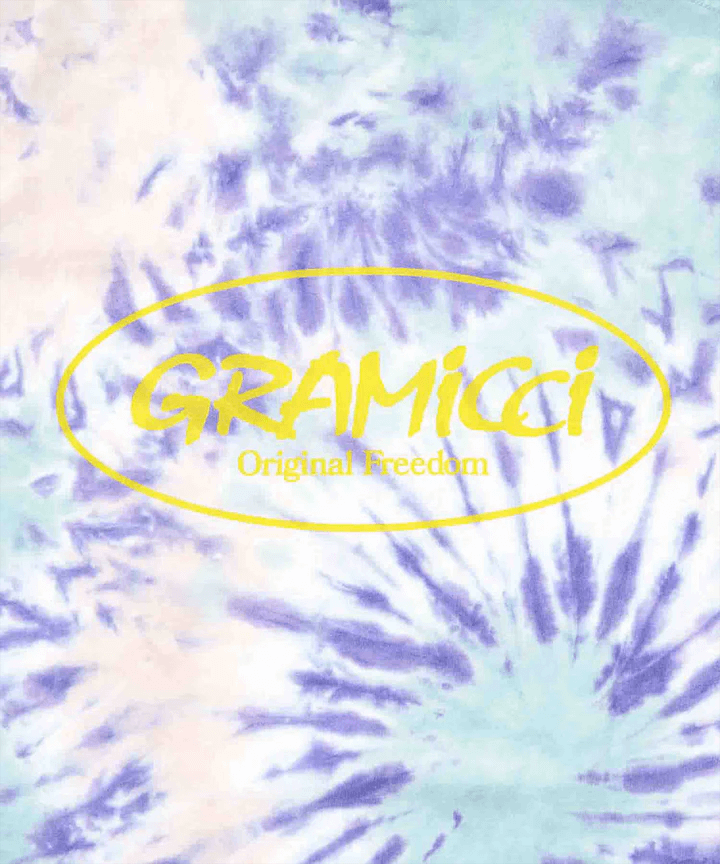 Gramicci Oval Longsleeve Blue Tie Dye