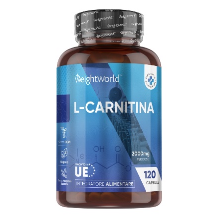 L-Carnitine 120 Capsules WeightWorld Pack