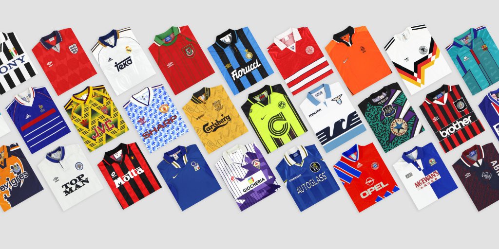 Vintage Football Shirts.