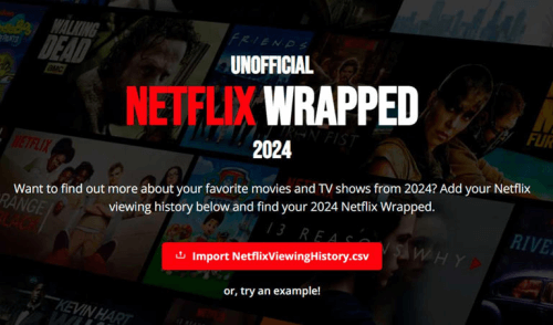 Create Your Own Netflix Wrapped