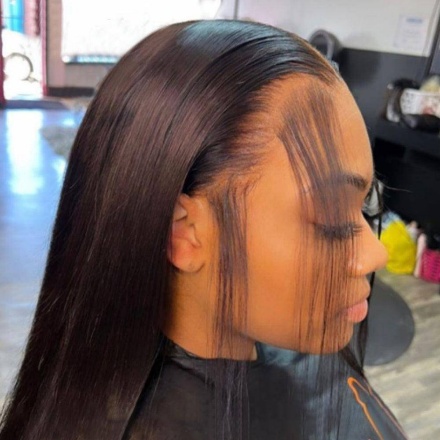 WOWANGEL HD lace frontal wig with natural hairline