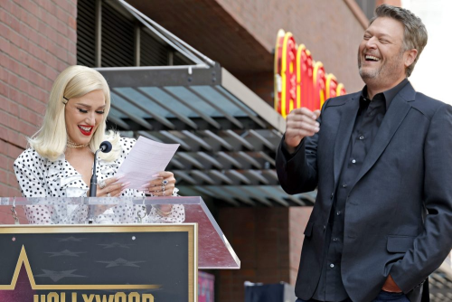 Blake Shelton have a Hollywood Star on the Walk of Fame